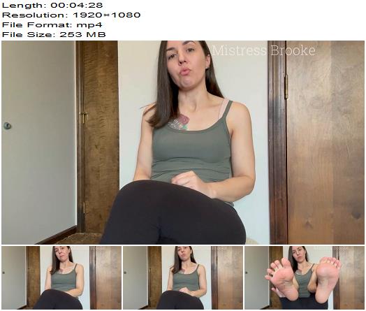 Bankrupt For Brooke  SpeedCum Challenge For My Feet preview