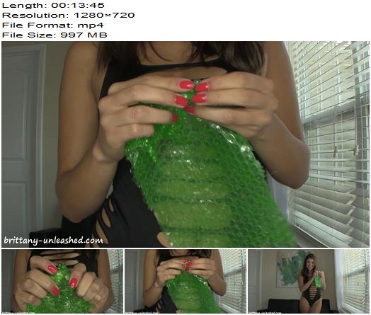 Brittany Marie  Bubble Wrap JOI preview