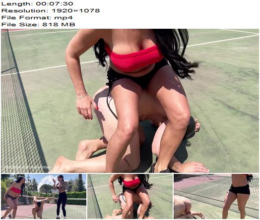 FCHDommes  Evil Woman  Ballbusting On The Tennis Court preview