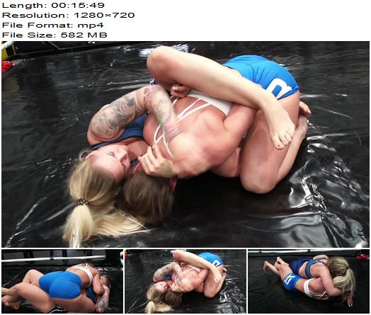 FEMALE WRESTLING ZONE  BATTLE RING Bout  10  Lenda Vs Barbie preview