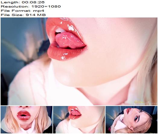 Goddess Blonde Kitty  Triggered By My Lips preview