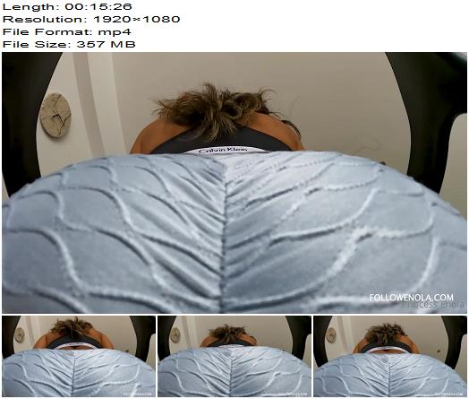 Goddess Enola  Pathetic Loser Buried Under My Perfect Ass preview