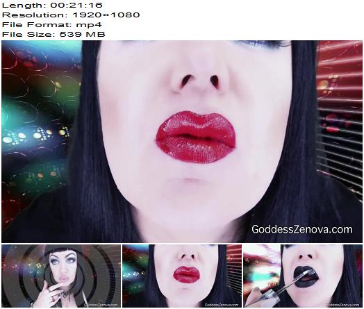 Goddess Zenova  Brainwashed LipstickOBEY preview