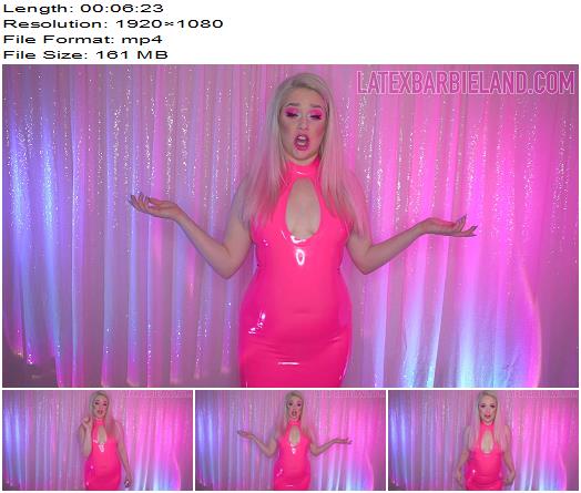 Latex Barbie  Tiny Unfuckable Dick preview