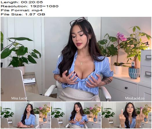 Miss Lucid  Psychiatrist Makes You Cry  Humiliation JOI preview