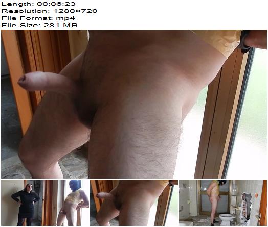 MissUrbex  Ballbusting Con Pisciata Per Il Mio Giovane Uomo Spazzatura preview