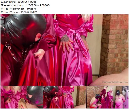 Mistress Ava Von Medisin  Satin Goddess Worship preview