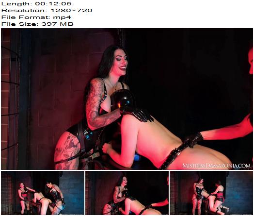 Mistress Damazonia  Strong Goddesses drill down an ass loose  Ava Savage preview