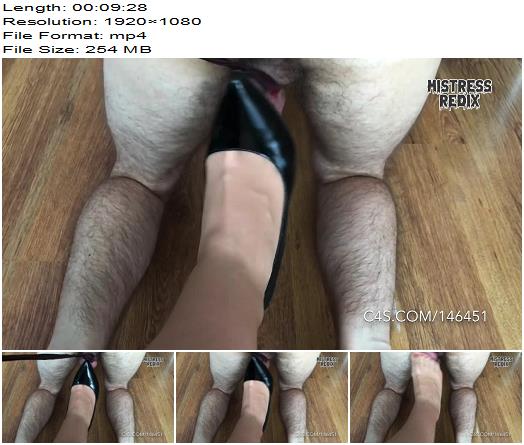 Mistress Redix  He Cums After 3 Minutes Of Balls Kicking preview