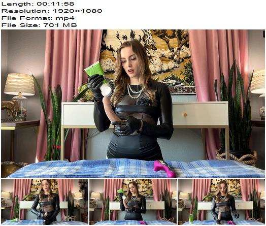 Mistress Victoria  Latex Glove Handjob Extreme Tease preview