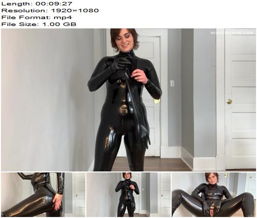 Nina Crowne  Latex Catsuit Worship preview