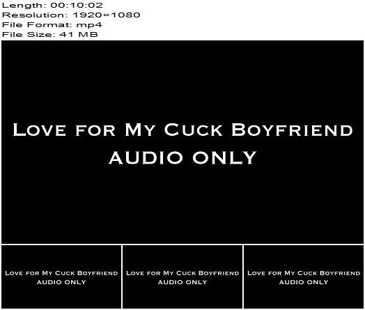 Nina Crowne  Love for My Cuck Boyfriend AUDIO ONLY preview