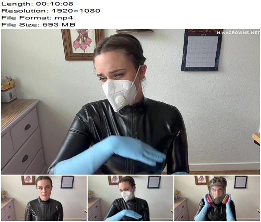 Nina Crowne  Masked  Gloved Stink Intervention preview