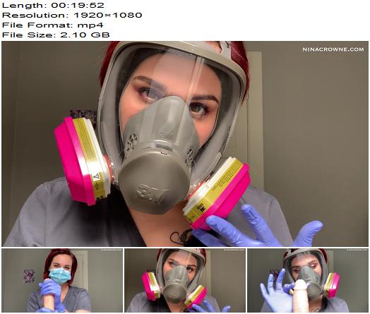 Nina Crowne  Nurse in Respirator Gives Handjob preview