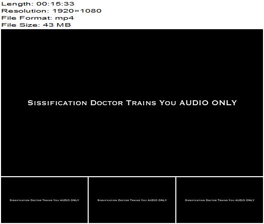 Nina Crowne  Sissification Doctor Trains You AUDIO preview