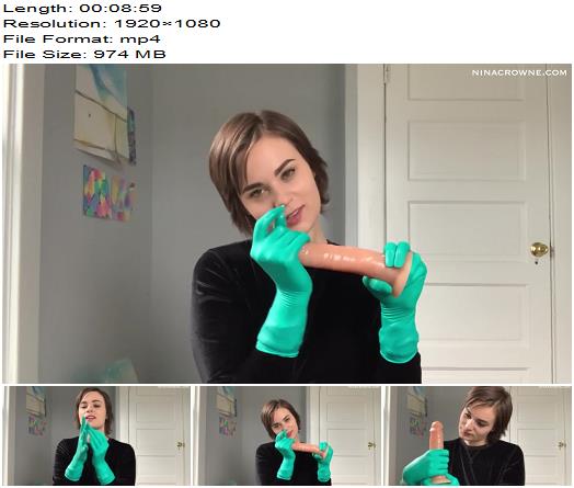 Nina Crowne  Surgical Gloves Handjob  JOI preview