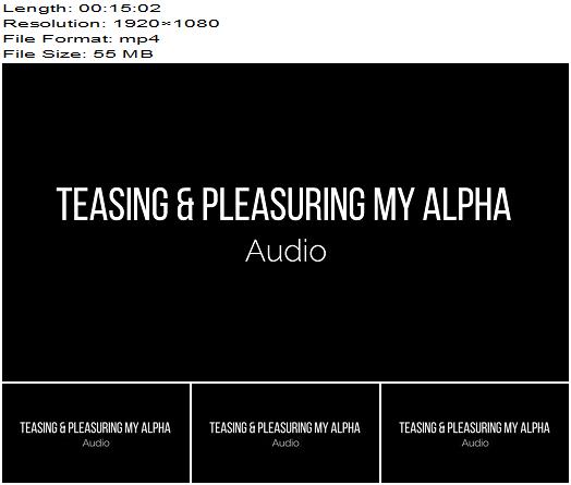 Nina Crowne  Teasing  Pleasuring My Alpha AUDIO preview