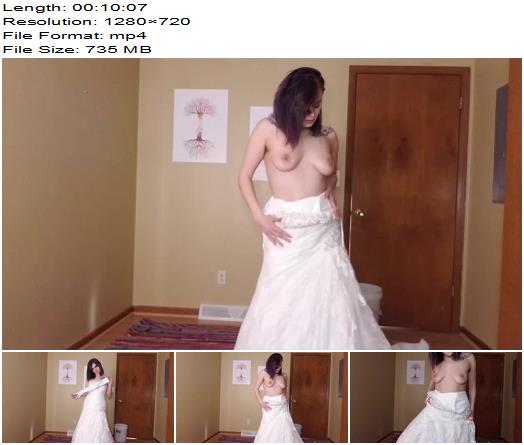 Nina Crowne  Wedding Dress Strip Tease preview