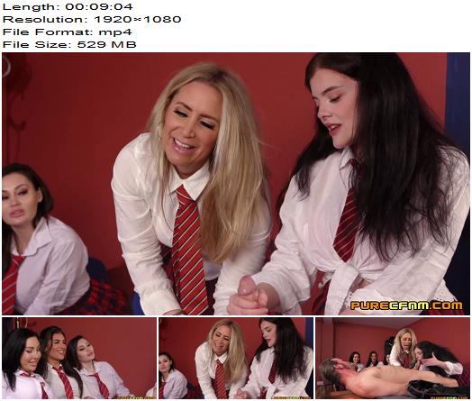 PureCFNM  Blown In Class  Jamie Knight and Karlie Simon and Lottie Maye and Mila Amora and Scarlett Starr preview