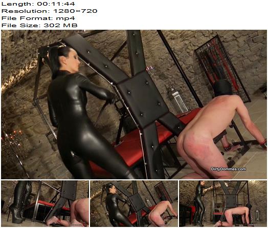 Queens of Kink  Whipped before boot worship  Fetish Liza preview