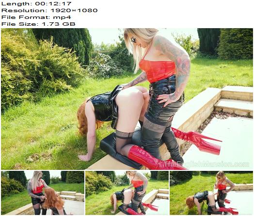 The English Mansion  Mistress Ava Von Medisin  Patio Pounding  Complete Movie preview