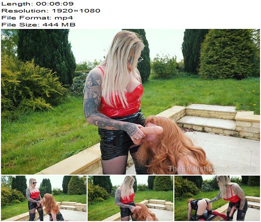 The English Mansion  Mistress Ava Von Medisin  Patio Pounding  Part 1 preview