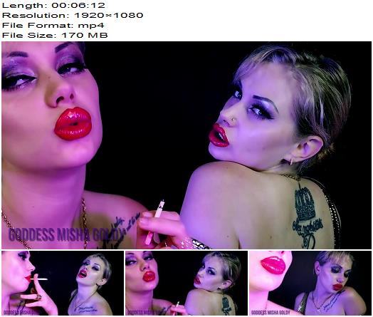 The Goldy Rush  2 Pairs Of Seductive Lips  Double Power Of Attraction  MISTRESS MISHA GOLDY  RUSSIANBEAUTY preview