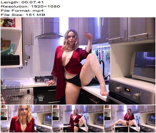 The Goldy Rush  I Want You To Slap Your Cock Instead Of Jerking Off To Me Humiliating And Rude Tasks  Mistress Misha Goldy  Russianbeauty preview