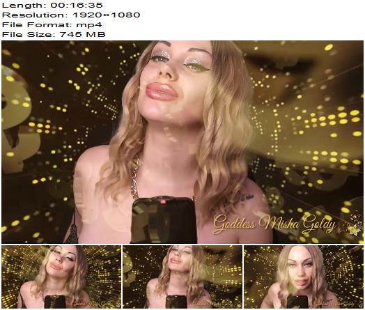 The Goldy Rush  Mesmerizing 3dio Asmr For You  Lonely Jerkaholic I Am Real Here With You  MISTRESS MISHA GOLDY  RUSSIANBEAUTY preview