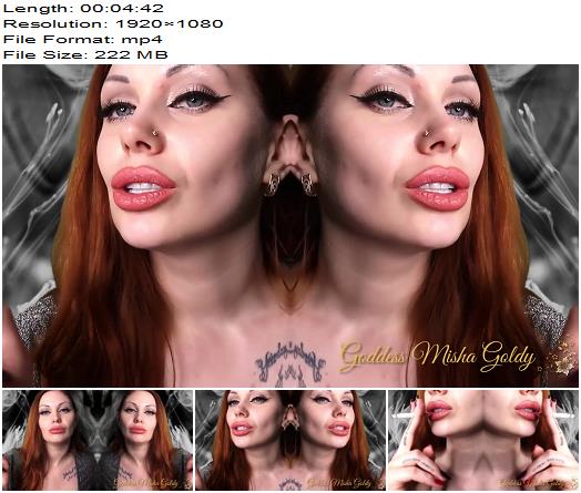 The Goldy Rush  Mesmerizing Asmr Smoking Sounds  Eye Contact  MISTRESS MISHA GOLDY  RUSSIANBEAUTY preview