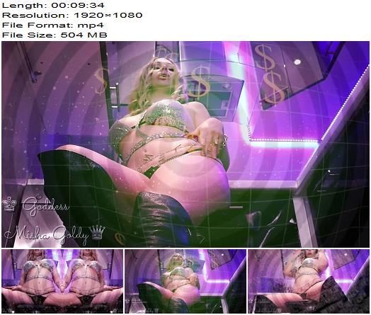 The Goldy Rush  Mesmerizing Financial Contactless Orgasm Hfo  Wallet Draining Click Click Click  MISTRESS MISHA GOLDY  RUSSIANBEAUTY preview