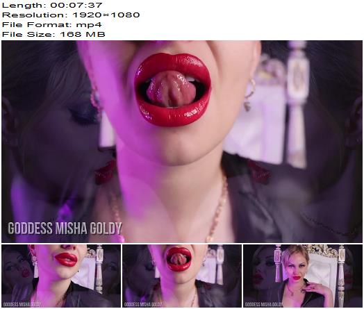 The Goldy Rush  My Amazing Lips Totally Ruined Your Fucking Marriage  Mistress Misha Goldy  Russianbeauty preview