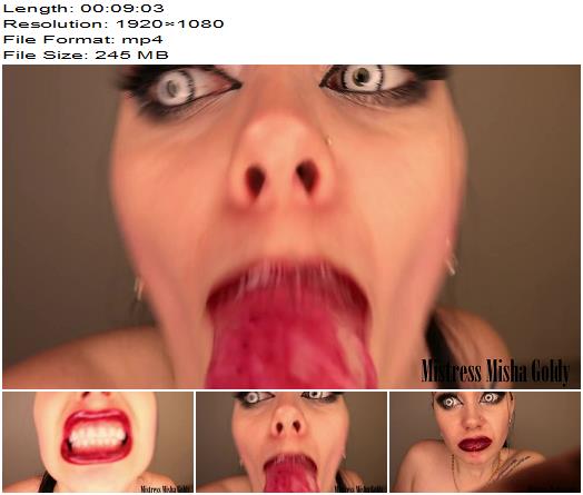 The Goldy Rush  Swallowing You After Face Fucking Vore Fetish Endoscopy See Where You Will Live  MISTRESS MISHA GOLDY  RUSSIANBEAUTY preview