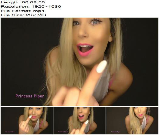 The Princess Piper  Middle Finger JOI preview