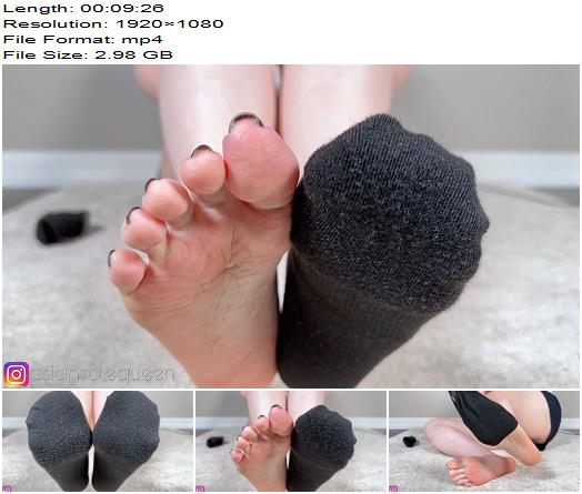 Asiansolequeen  Ankle socks humiliation CEI preview