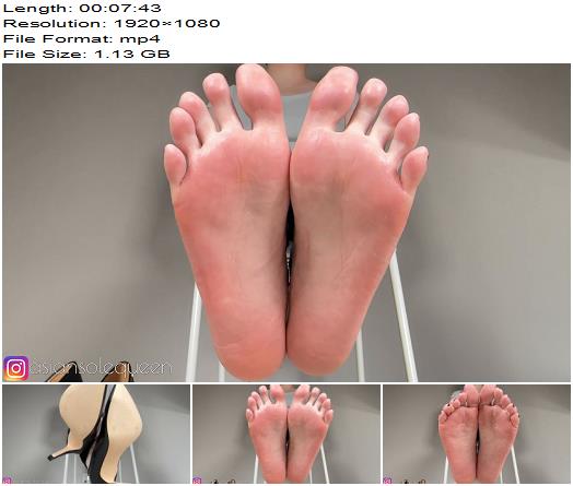 Asiansolequeen  My big feet control you preview