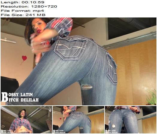 Bossy ass Delilah  Date New Taboo Uncle Lust Big Butt Latina In Tight Blue Jeens preview