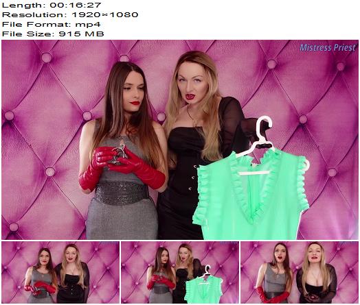 Dirty Priest  Two Mistresses train you like their sissy toy preview