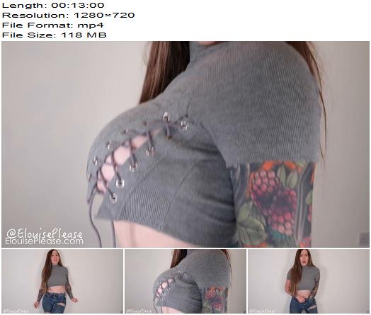 Elouise Please  Lovense In Jeans And Tshirt preview