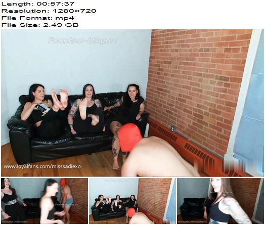 Miss Sadie  GIRLS NIGHT Ballbusting LIVE STREAM preview