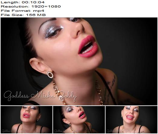 The Goldy Rush  Another Joi Edge Lip Smelling Game  Mistress Misha Goldy  Russianbeauty preview