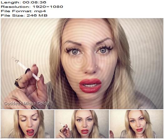 The Goldy Rush  Mesmerizing Asmr Encouragement To Stroke And Smoke With Orgasm Denial  Mistress Misha Goldy  Russianbeauty preview