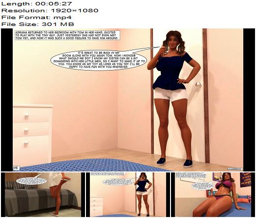 Aaabbbzzz Giantess  Adrianas New Toy  Chapter 3 preview