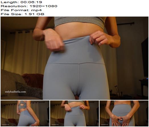 Bad Bella  Yoga Pants JOI preview