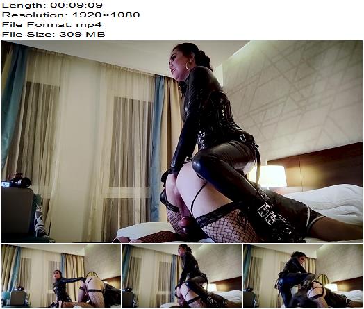 Domina Fire  Latex Sissy Pegged By Filipina Dominatrix preview