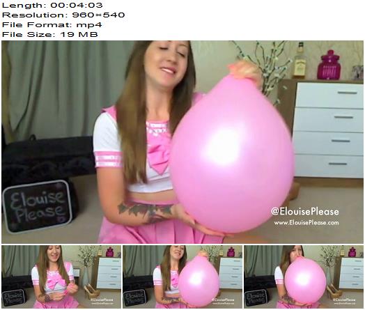 Elouise Please  Pretty In Pink Balloon Play B2P preview