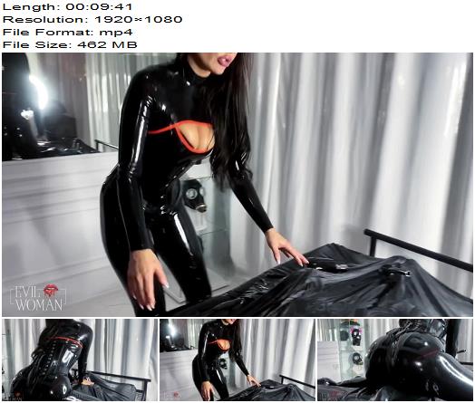 FCHDommes  Evil Woman  Vacbed Latex Teasing And Orgasm Control preview