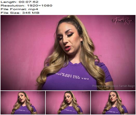 Farrah Reign  I Dont Date Betas preview