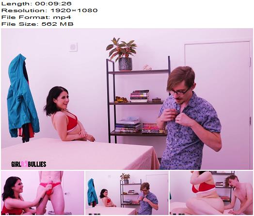 Girl Bullies  Boner Embarrassment and Face Sitting Humiliation for Penelopes New Roomie preview