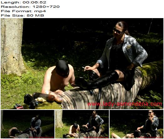 Lady Asmondena  Slave Drill In Black Forest Part 1 preview